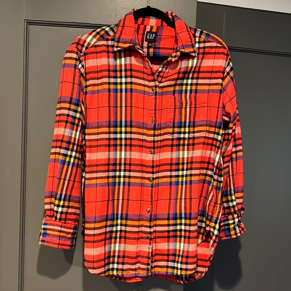 Oversized flannel